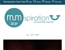 Tablet Screenshot of mumspiration.com